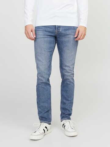 JACK & JONES Slimfit Jeans 'Tim' in Blau: Vorderseite