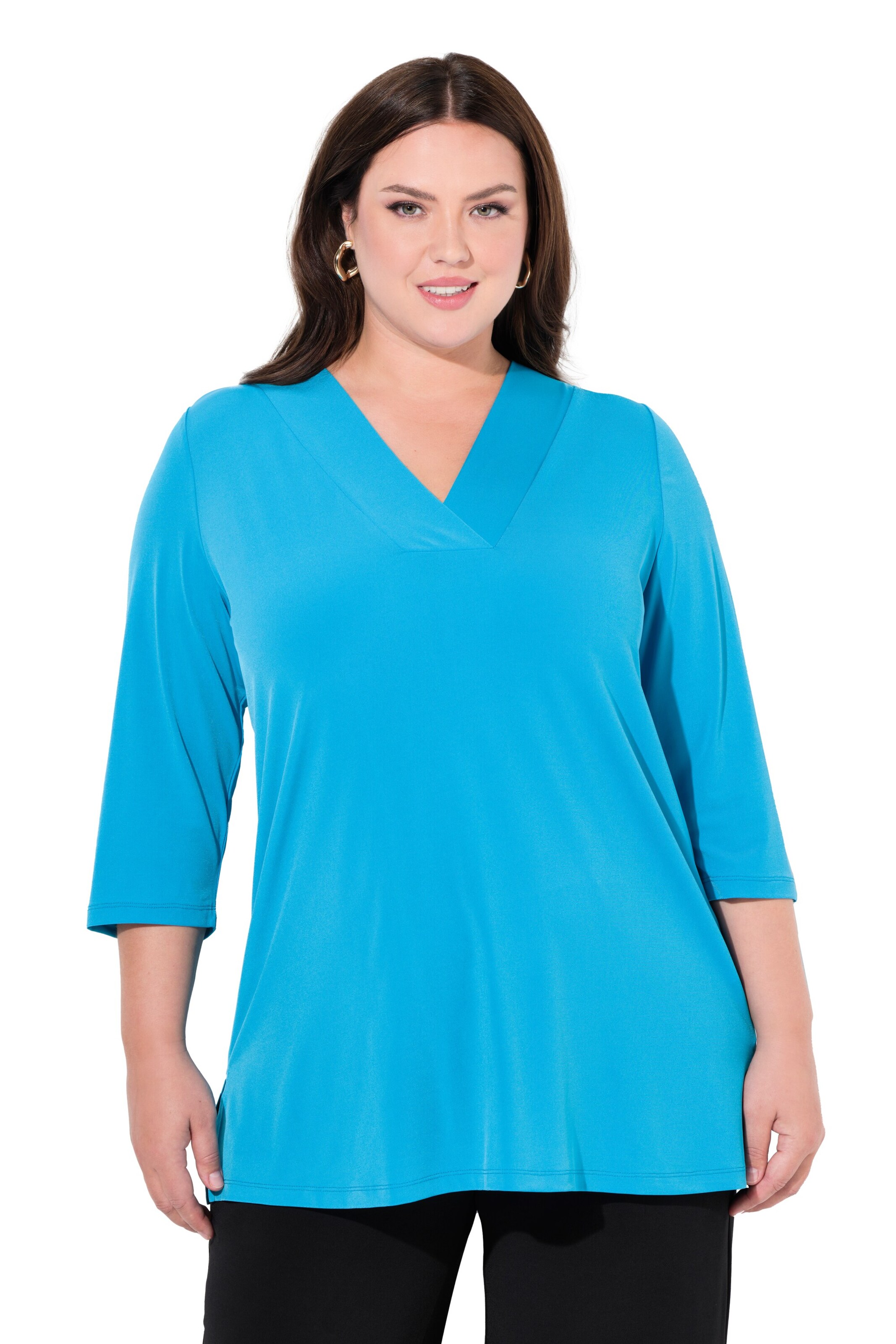 Ulla Popken Shirt in Blue: front
