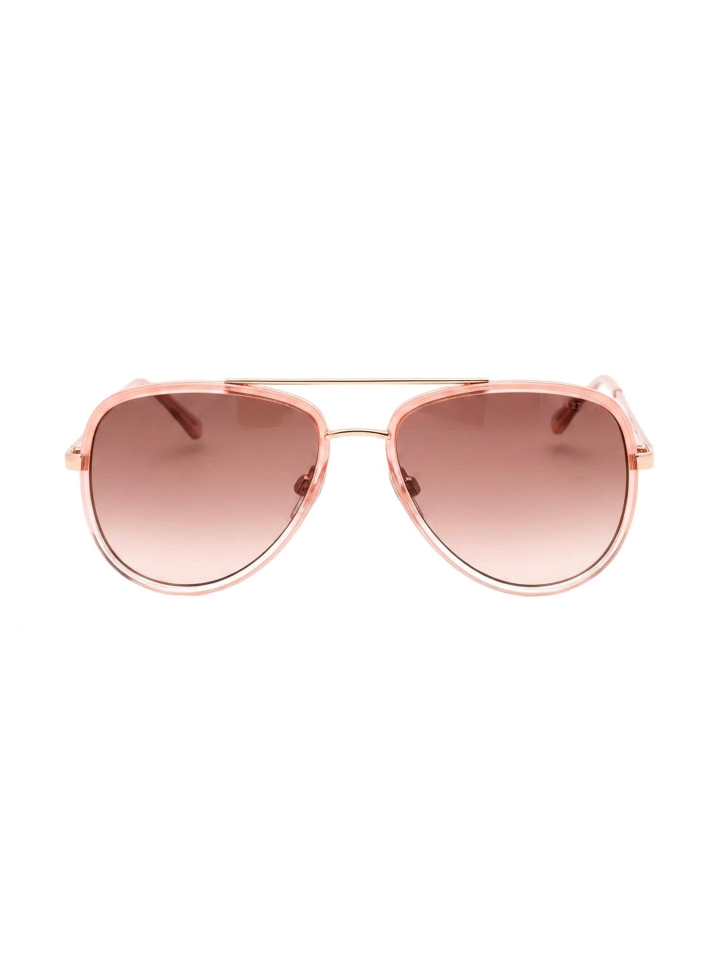 GUESS Okulary przeciwsłoneczne 'Sonnenbrille' w kolorze różowy: przód
