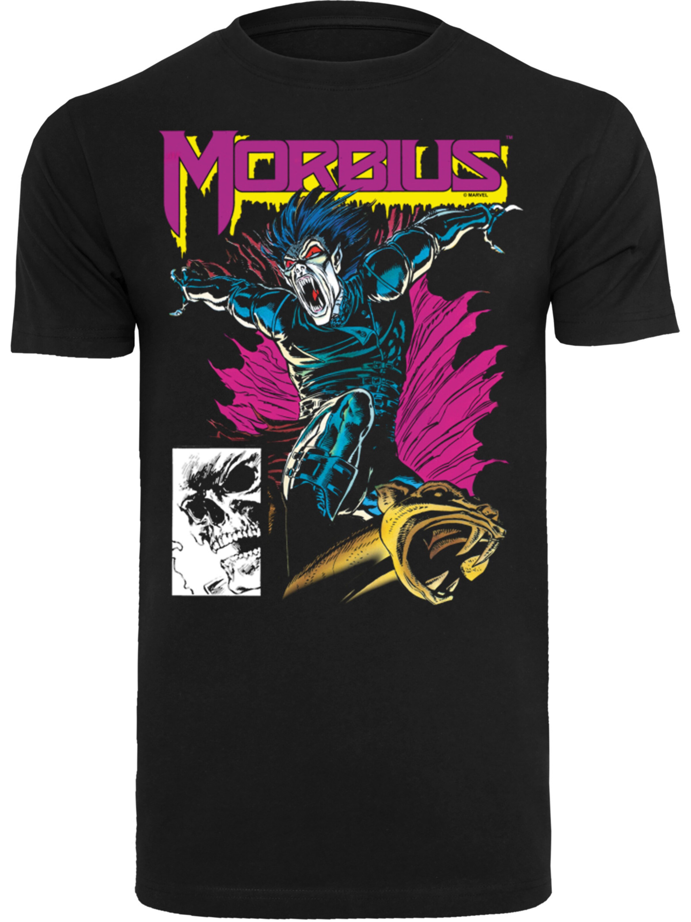 F4NT4STIC Shirt in Black: front