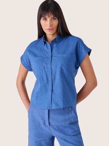 Camomilla Bluse 'CAROLIN' in Blau: Vorderseite