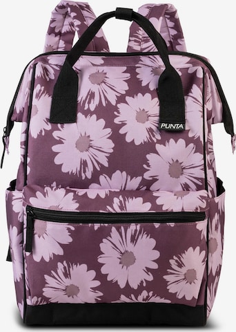 Punta Backpack 'City Style' in Purple: front