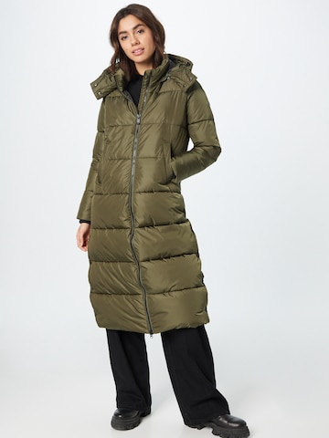 SAVE THE DUCK - Sobretudo de inverno 'COLETTE' em verde: frente