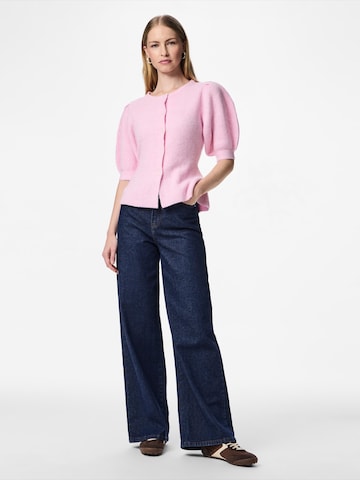 PIECES Knit cardigan 'PCSilly' in Pink