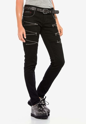 CIPO & BAXX Regular Jeans 'Blink' in Zwart