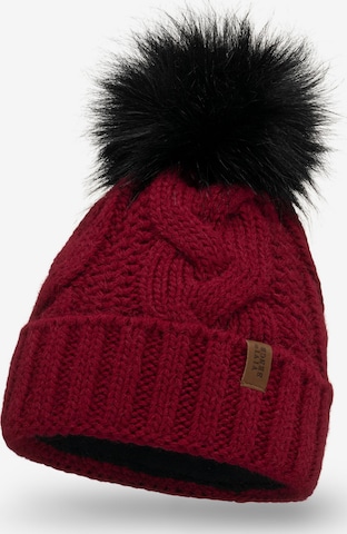 Bonnet '7014' Vivisence en rouge : devant