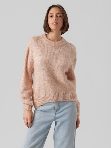 Pull-over 'Cally' VERO MODA en mélange de couleurs : devant