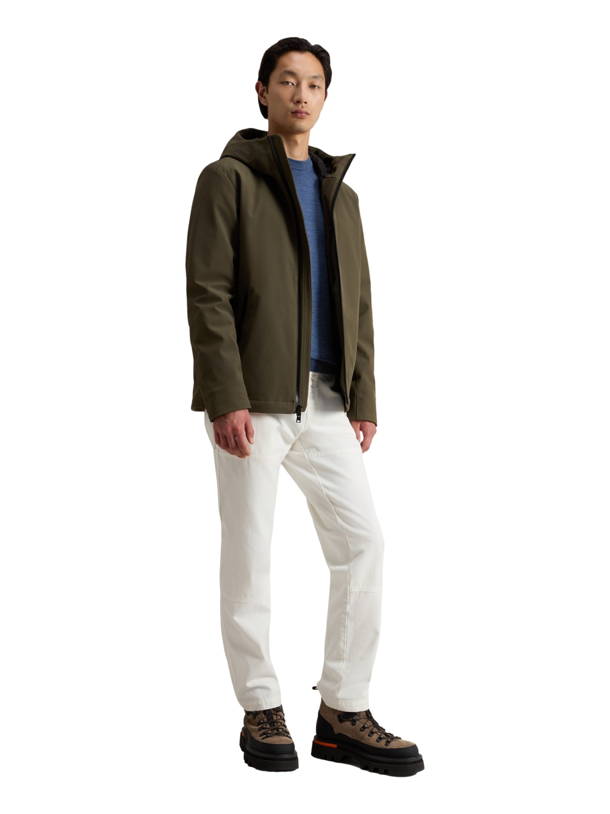 Woolrich Jacke  'Pacific' in Grün: Vorderseite