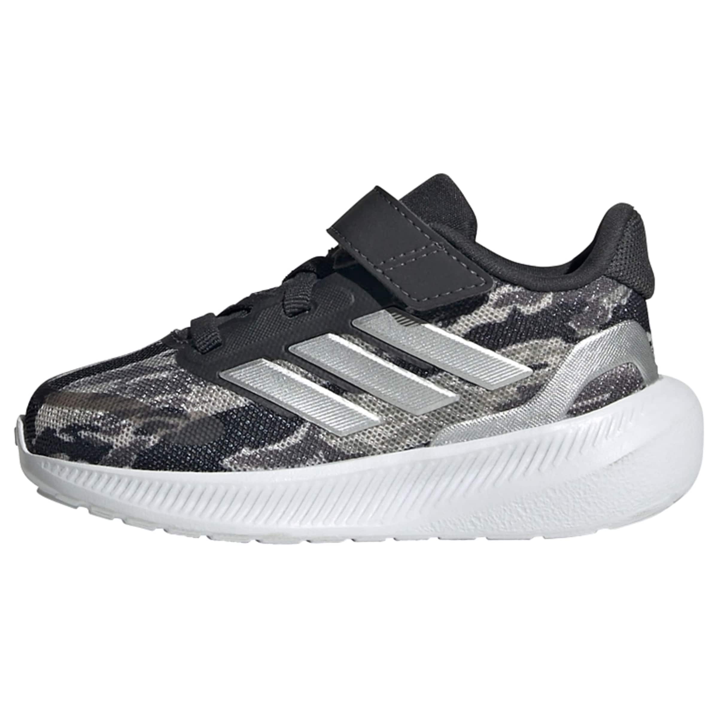 Baskets 'RunFalcon 5' ADIDAS SPORTSWEAR en gris : devant