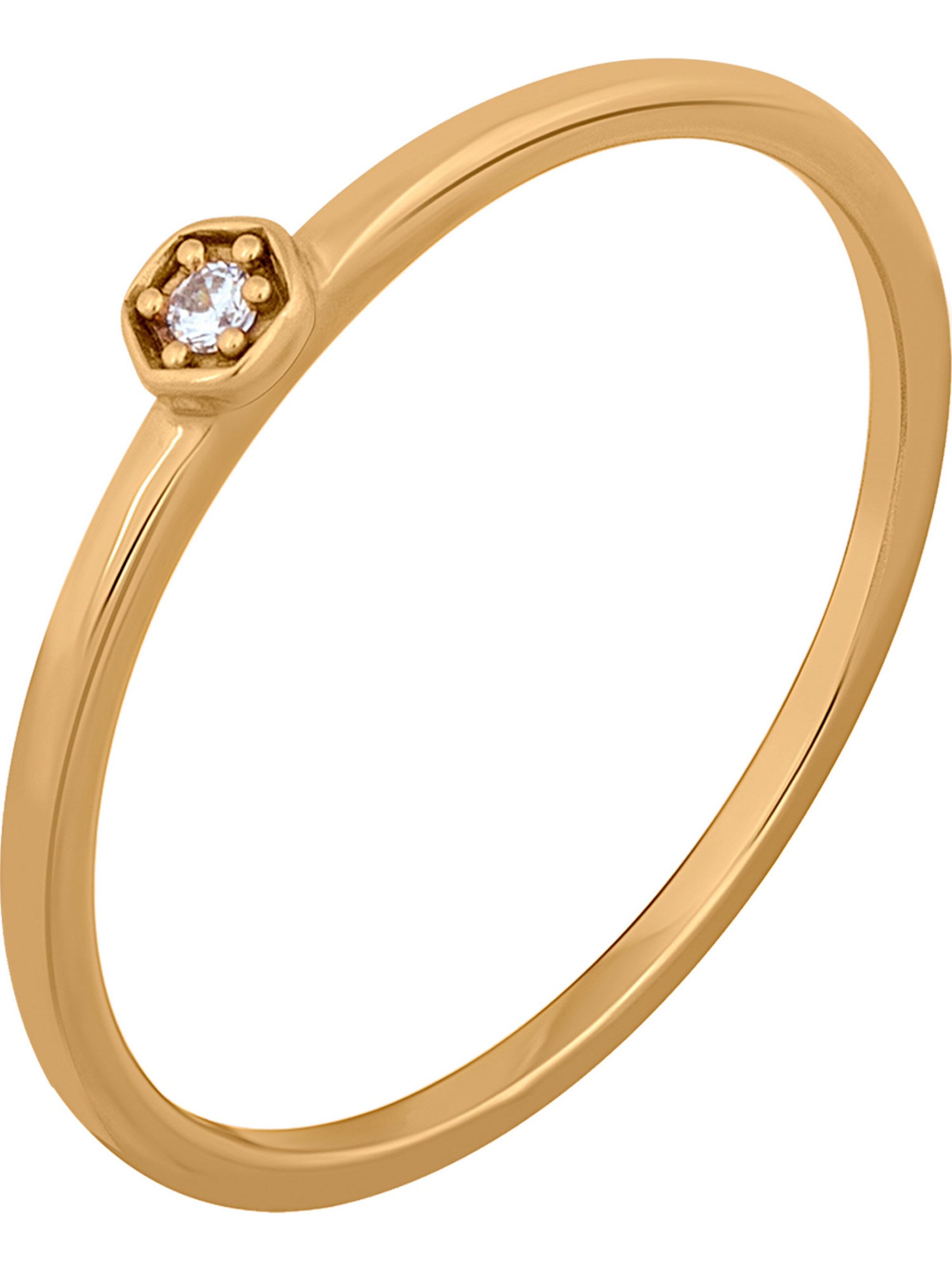 caï Ring in Gold: Vorderseite
