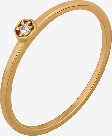 Bague caï en or : devant