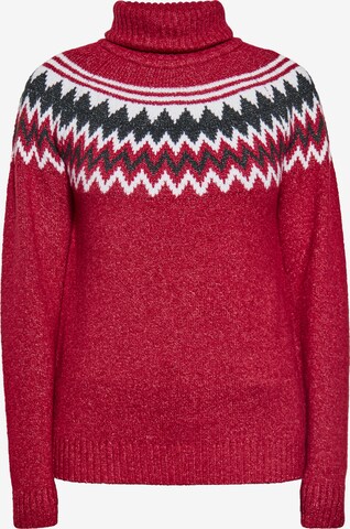 Usha - Pullover em vermelho: frente