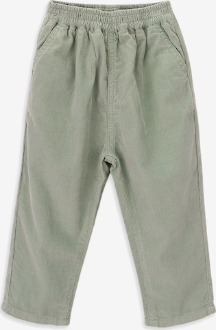 Regular Pantalon 'Larie' KNOT en vert : devant