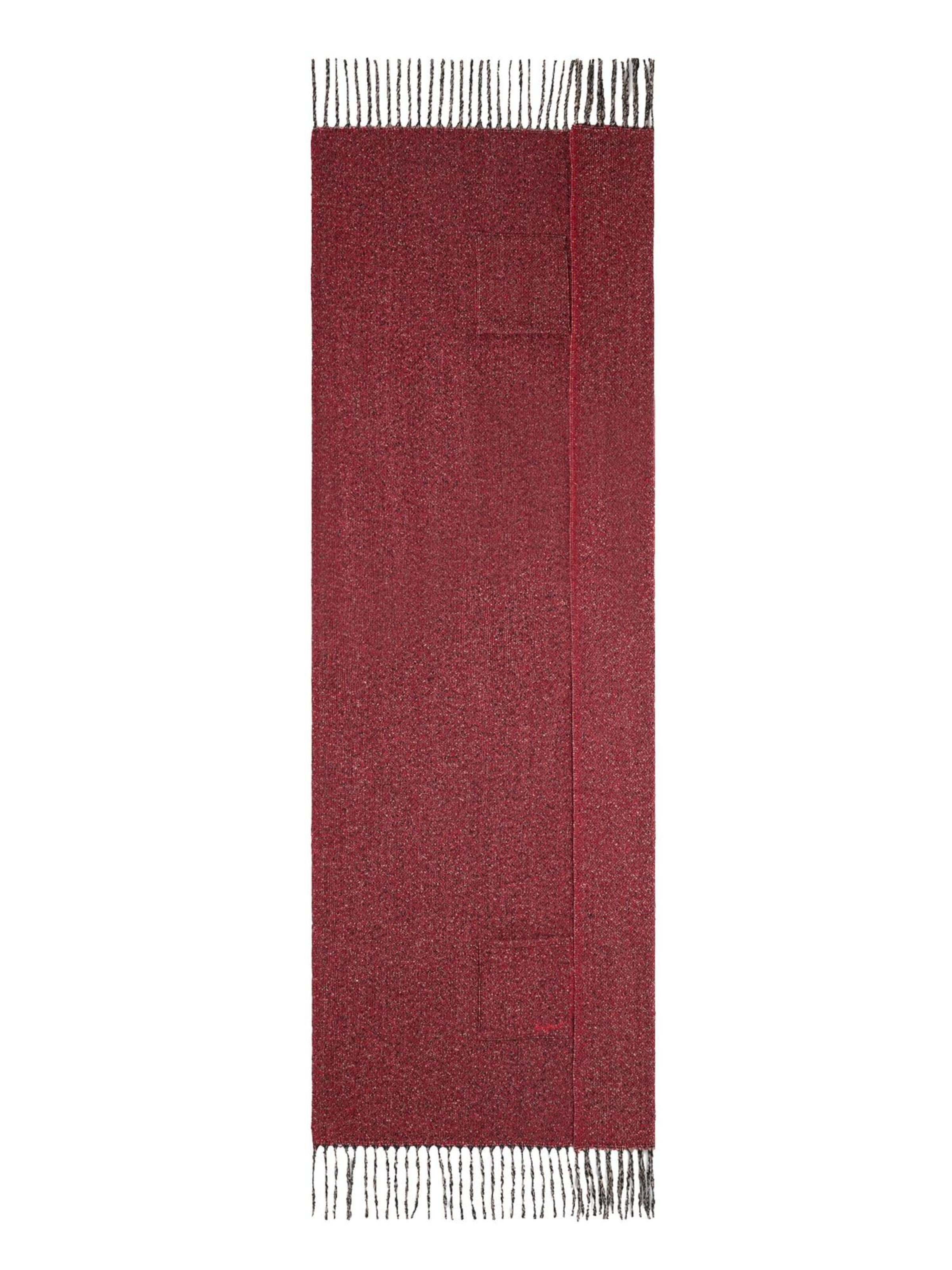 Desigual Šál, veľkosť One Size - čerešňová / čierna / šedobiela, Produkt