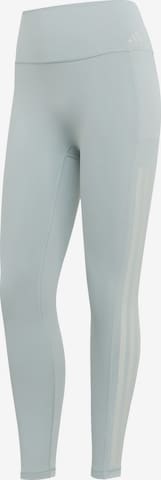 ADIDAS PERFORMANCE Skinny Urheiluhousut värissä vihreä: etupuoli