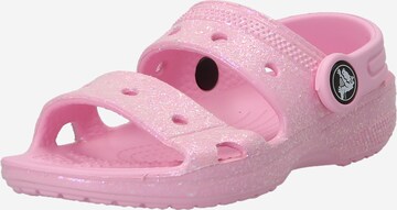 Sandalo di Crocs in rosa: frontale