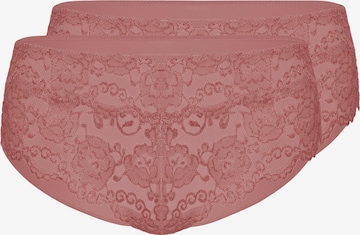 sassa Panty 'CLASSIC LACE' 2er Pack in Pink: predná strana