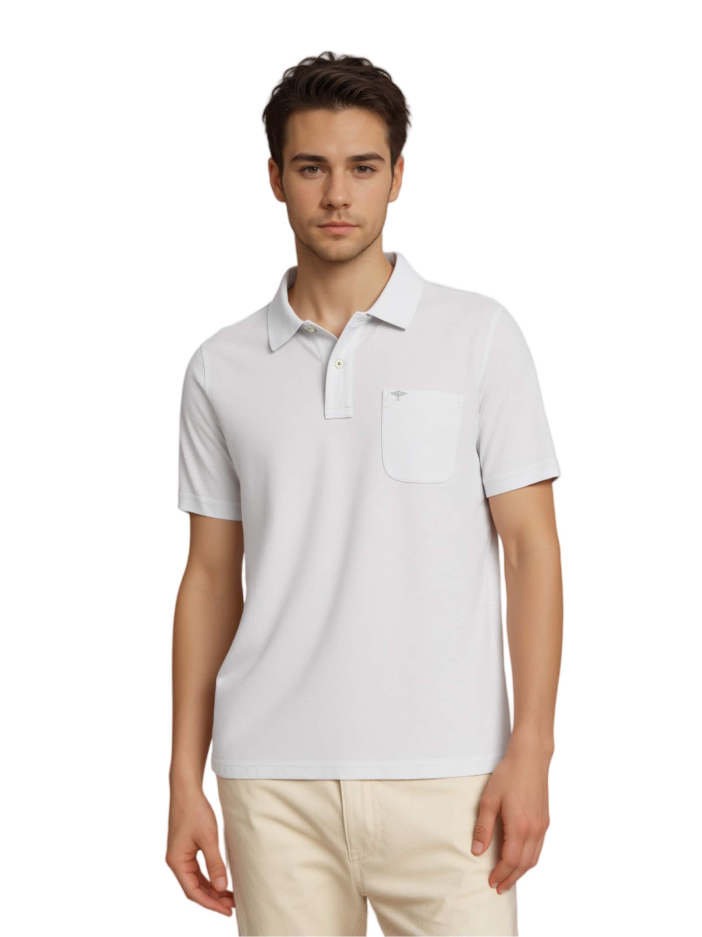 FYNCH-HATTON Shirt in Wit: voorkant