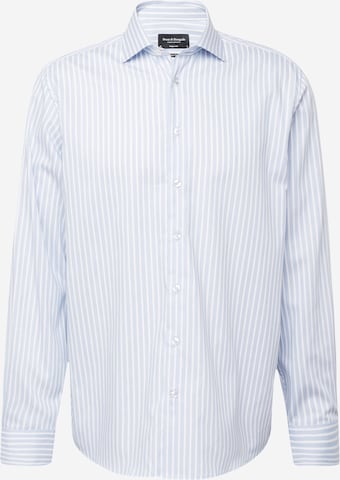 Bruun & Stengade Regular fit Button Up Shirt 'Cannavaro' in Blue: front