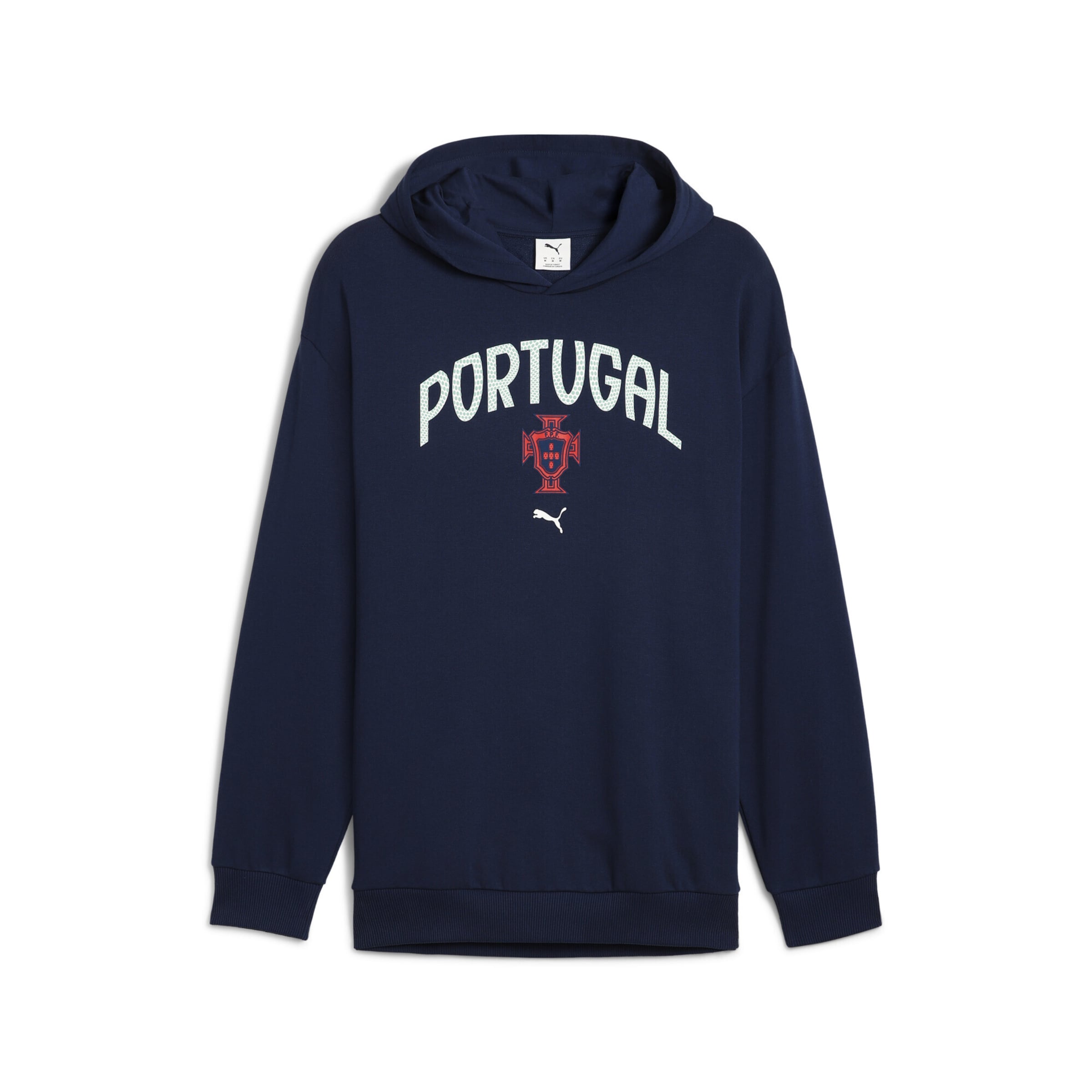 PUMA Sports sweatshirt 'Portugal FtblNRGY+' in Blue: front