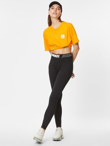 T-shirt fonctionnel Hummel en orange