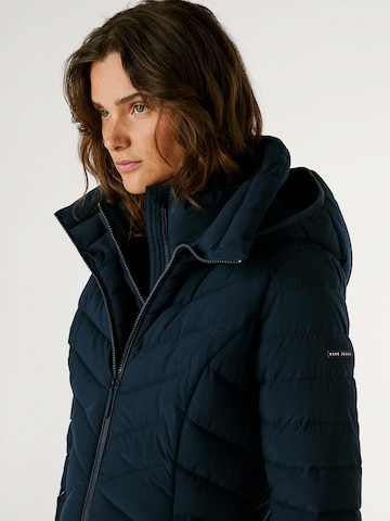 Pepe Jeans Winterjacke 'SANN SHORT' in Blau