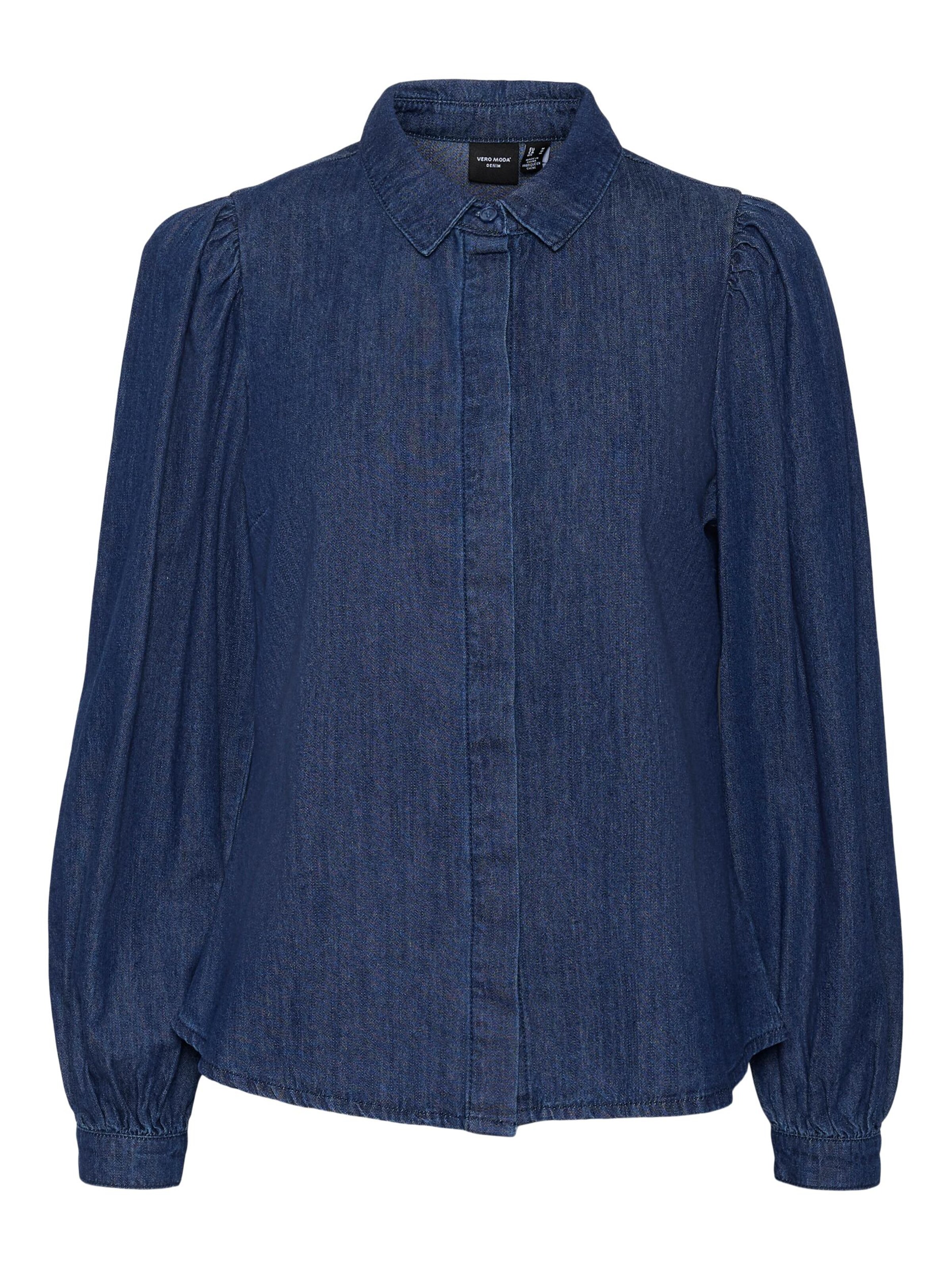 VERO MODA Блузка 'Nily' в Синий: спереди