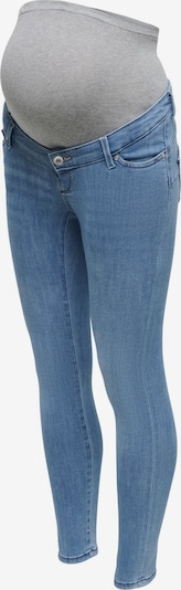 Only Maternity Farkut 'OLMPower' värissä sininen denim / meleerattu harmaa, Tuotenäkymä