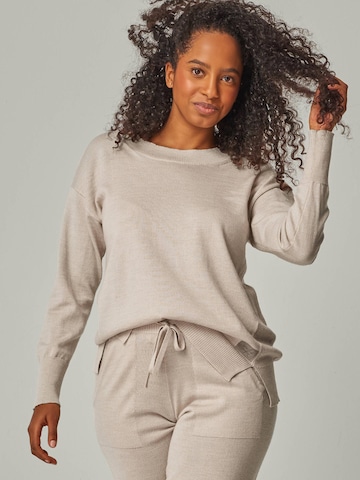 YOU LOOK PERFECT Pullover 'BELLA' in Beige