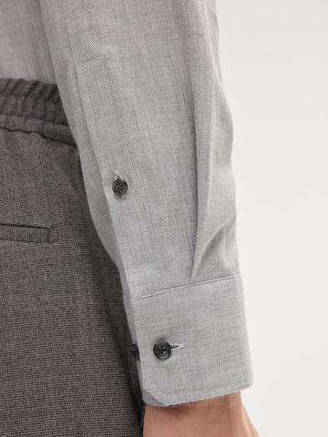 JOOP! Slim fit Business shirt 'Pai' in Grey