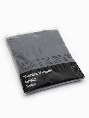 Ombre Shirt in Zwart