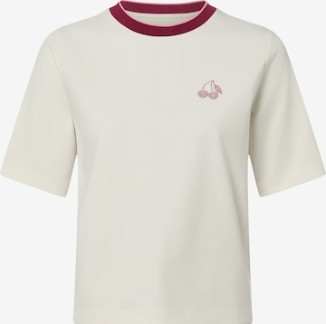 T-shirt Marc Cain en blanc : devant