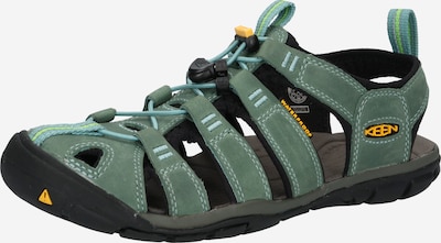KEEN Sandal 'Clearwater CNX' i limone / oliv / jade, Produktvy