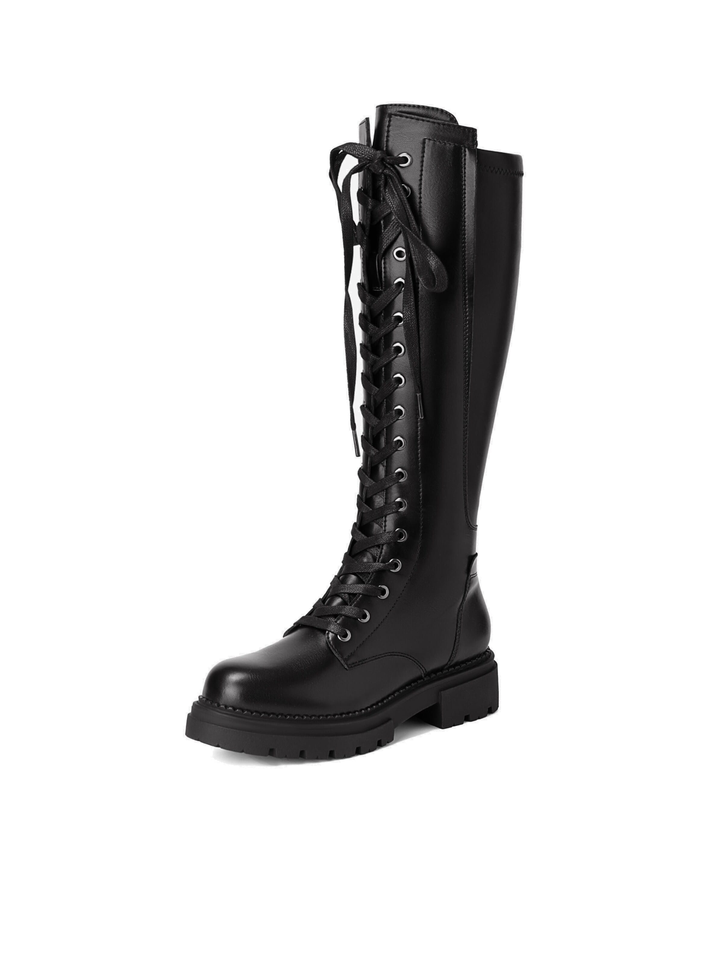 Dream Pairs Schnürstiefel‌‌‌‌‌‌‌‌‌‌ in Schwarz: Vorderseite