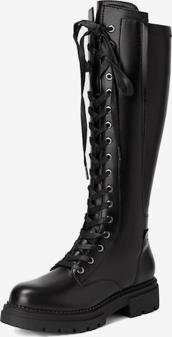 Dream Pairs Schnürstiefel in Schwarz: Vorderseite