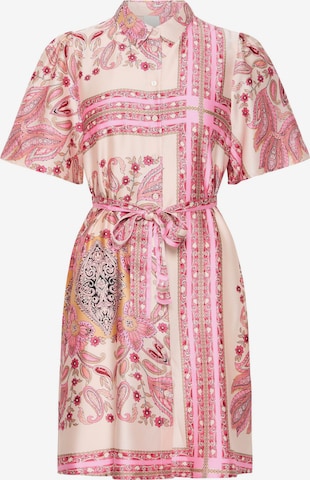 Robe 'IXBRIGITTE' ICHI en rose : devant
