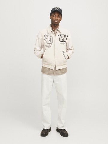 JACK & JONES Regular Jeans 'JJIAlex JJOriginal' in White
