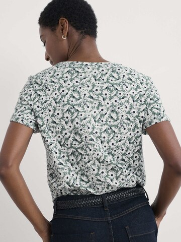 T-shirt 'Waterflow' Seasalt Cornwall en vert