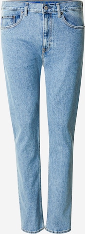 mėlyna HUGO Standartinis Džinsai 'Ash': priekis