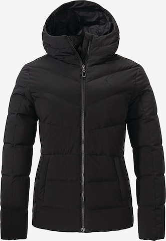 Schöffel Outdoorjacke 'Vindave' in Schwarz: Vorderseite