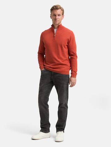 TOM TAILOR Sweater in Orange