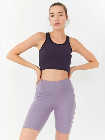 Tommy Life Top in Purple