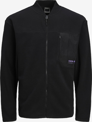 JACK & JONES Sweatjacke in Schwarz: predná strana