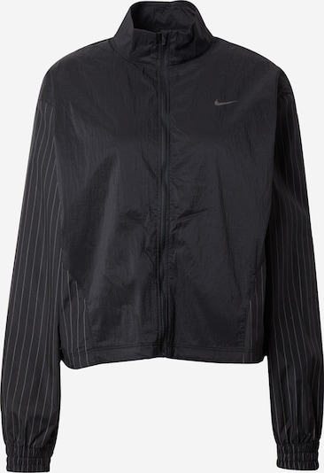 NIKE Sports jacket 'RUN DVN' in Light grey / Black, Item view