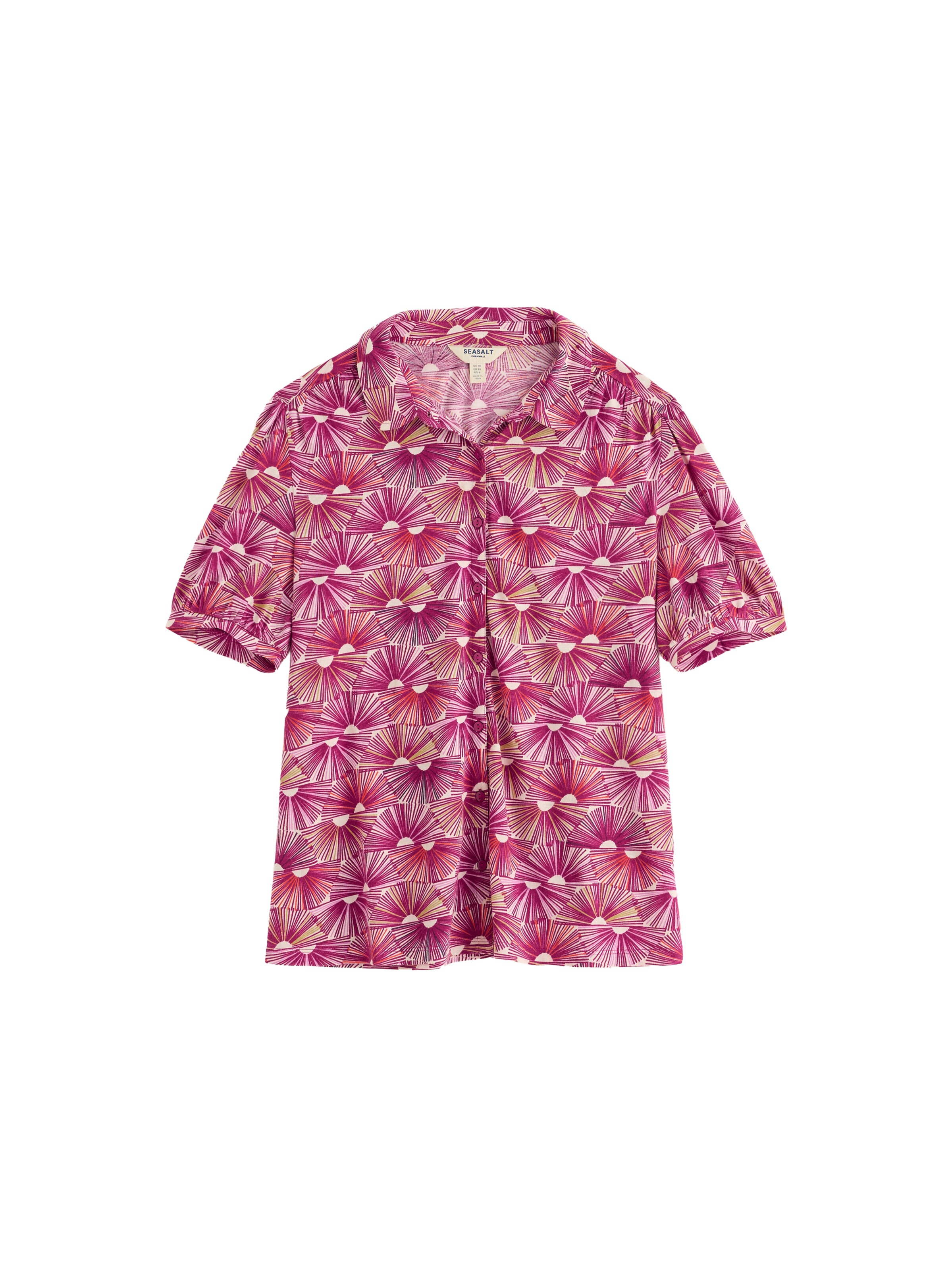 Seasalt Cornwall Blouse 'Embrace' in Roze: voorkant