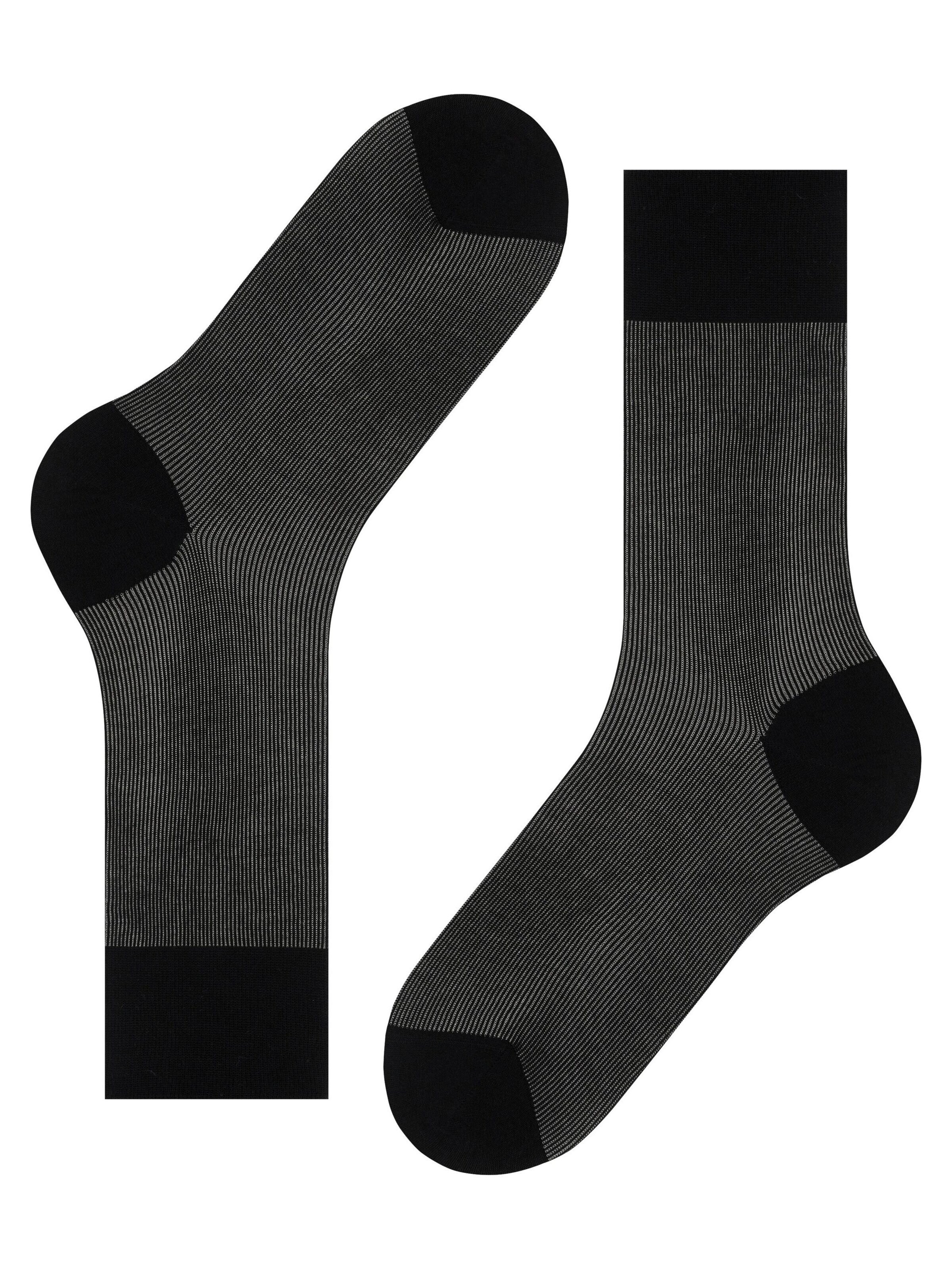 FALKE Socken 'Fine Shadow'‌‌‌‌‌‌‌‌‌‌ in Schwarz