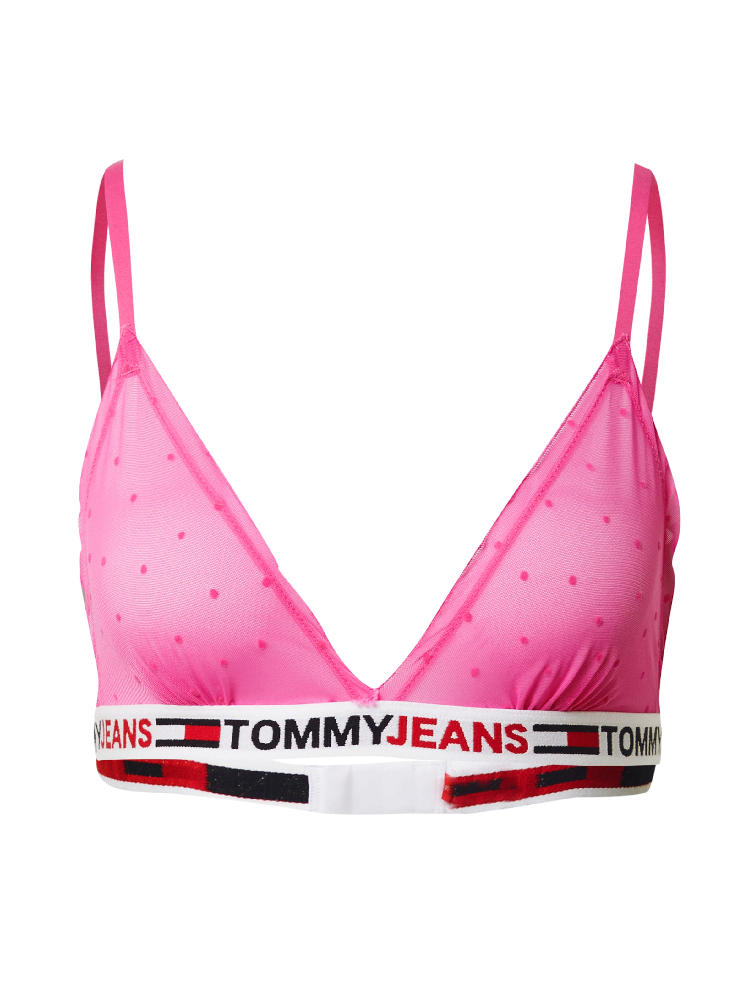 Triangle Soutien-gorge Tommy Hilfiger Underwear en rose : devant