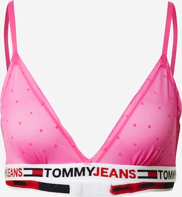 Tommy Hilfiger Underwear Trojúhelníková Podprsenka – pink: přední strana