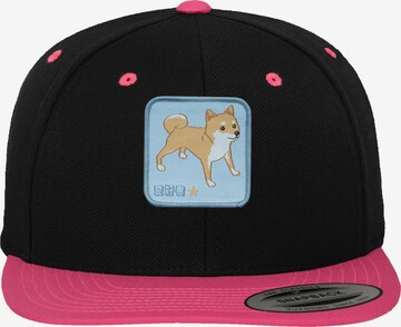 F4NT4STIC Cap 'Shiba Inu' in Pink: front