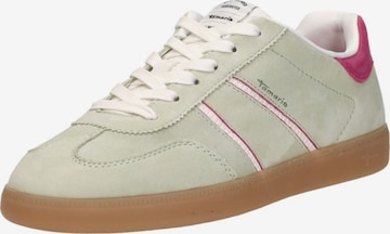 Sneaker bassa di Tamaris in verde: frontale